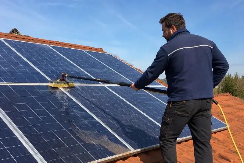 Nettoyage et entretien de panneaux solaires à Vernet-les-Bains